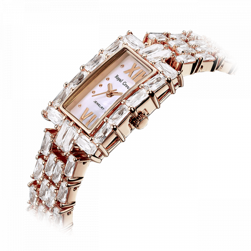 3793-RSG-5  кварцевые наручные часы Royal Crown  3793-RSG-5