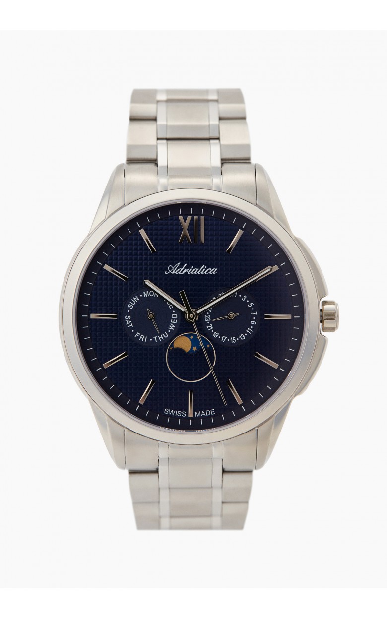 A8283.5165QF swiss Men's watch кварцевый wrist watches Adriatica  A8283.5165QF