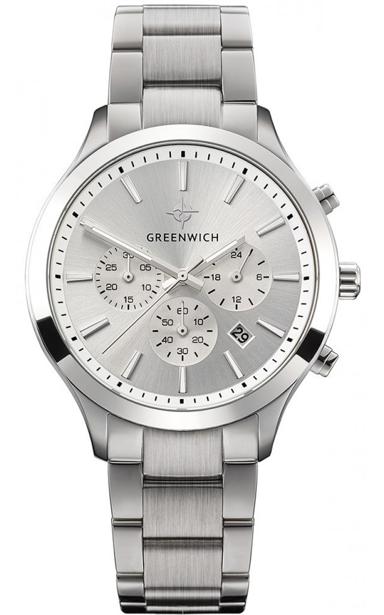 GW 043.10.33  кварцевые наручные часы Greenwich "Skipper"  GW 043.10.33