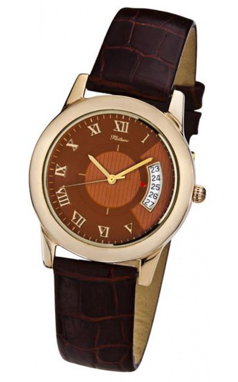 40250.728 russian gold Lady's watch кварцевый wrist watches Platinor "рио"  40250.728