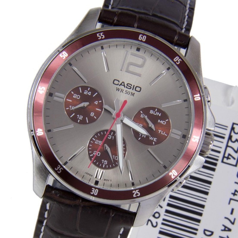 MTP-1374L-7A1  кварцевые наручные часы Casio "Collection"  MTP-1374L-7A1