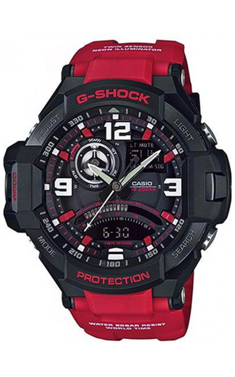 GA-1000-4B  кварцевые наручные часы Casio "G-Shock"  GA-1000-4B