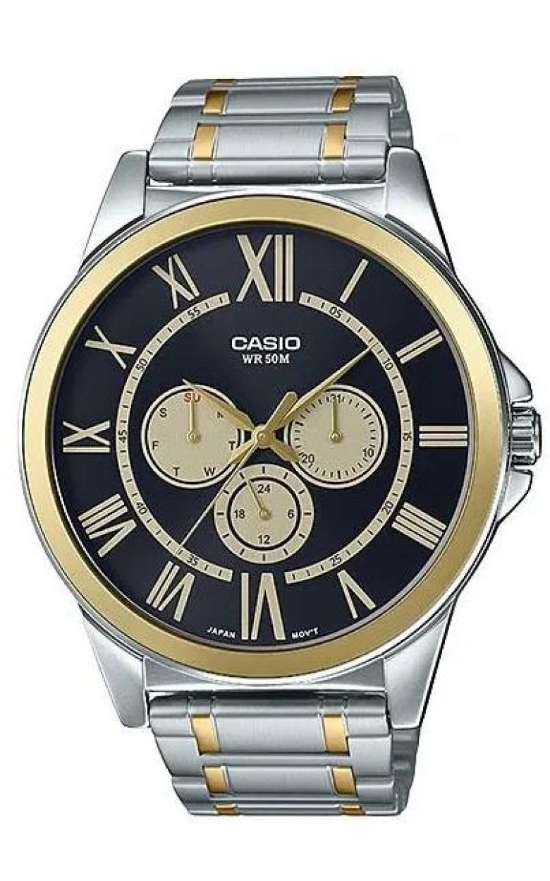 MTP-E318SG-1B  кварцевые наручные часы Casio "Collection"  MTP-E318SG-1B