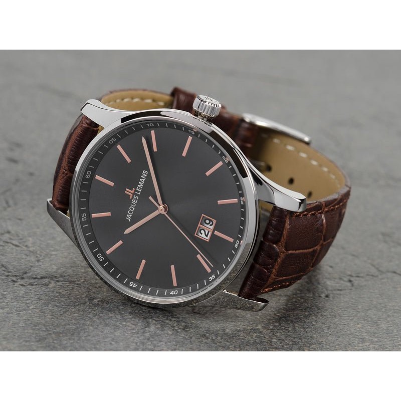 1-1862D  кварцевые наручные часы Jacques Lemans "Classic"  1-1862D