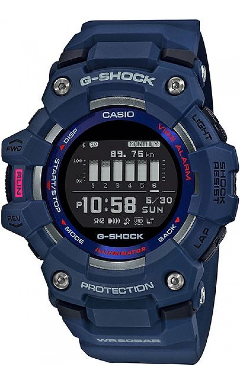 GBD-100-2E  кварцевые наручные часы Casio "G-Shock"  GBD-100-2E