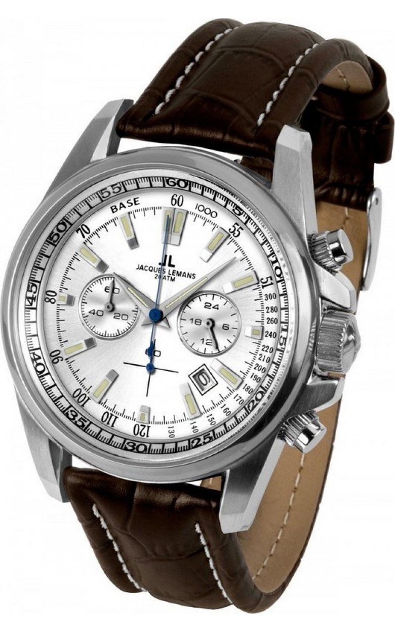 1-1117BN  кварцевые наручные часы Jacques Lemans "Sport"  1-1117BN