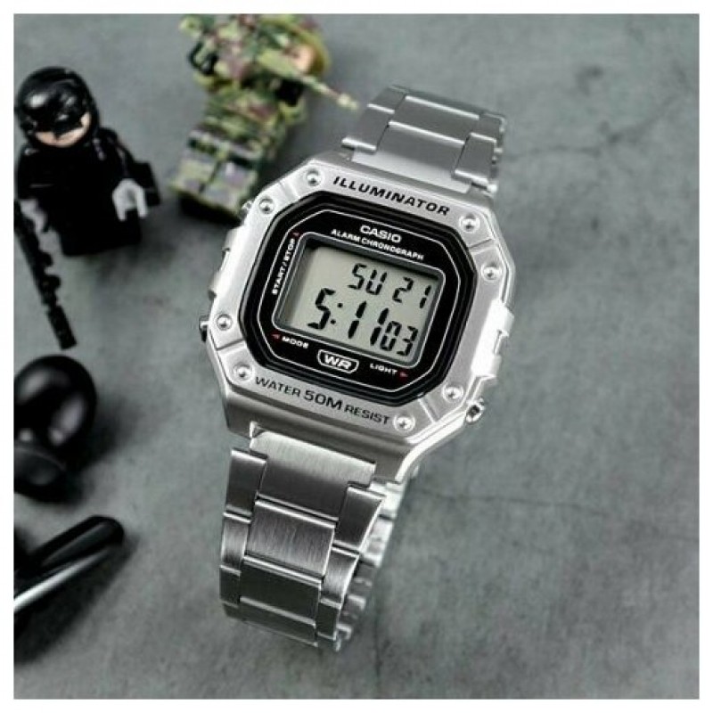 W-218HD-1A  кварцевые наручные часы Casio "Collection"  W-218HD-1A