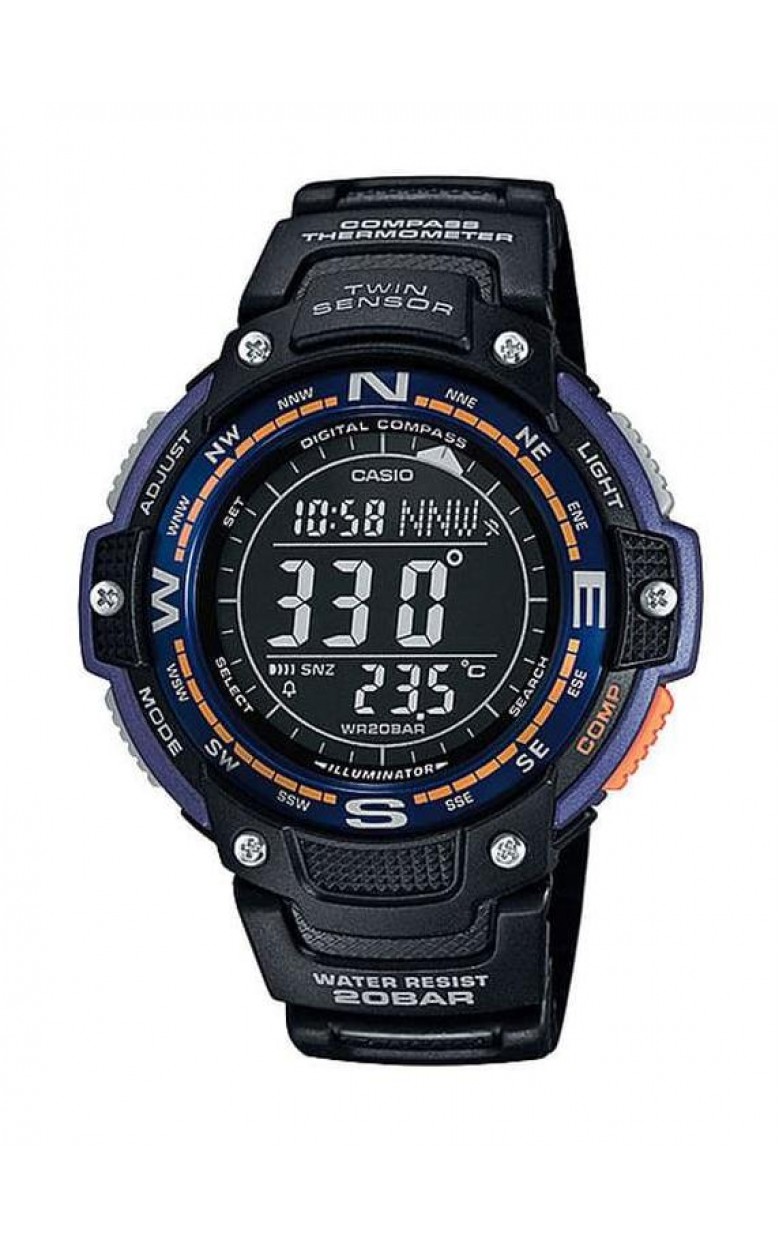 SGW-100-2B  кварцевые наручные часы Casio "Collection"  SGW-100-2B