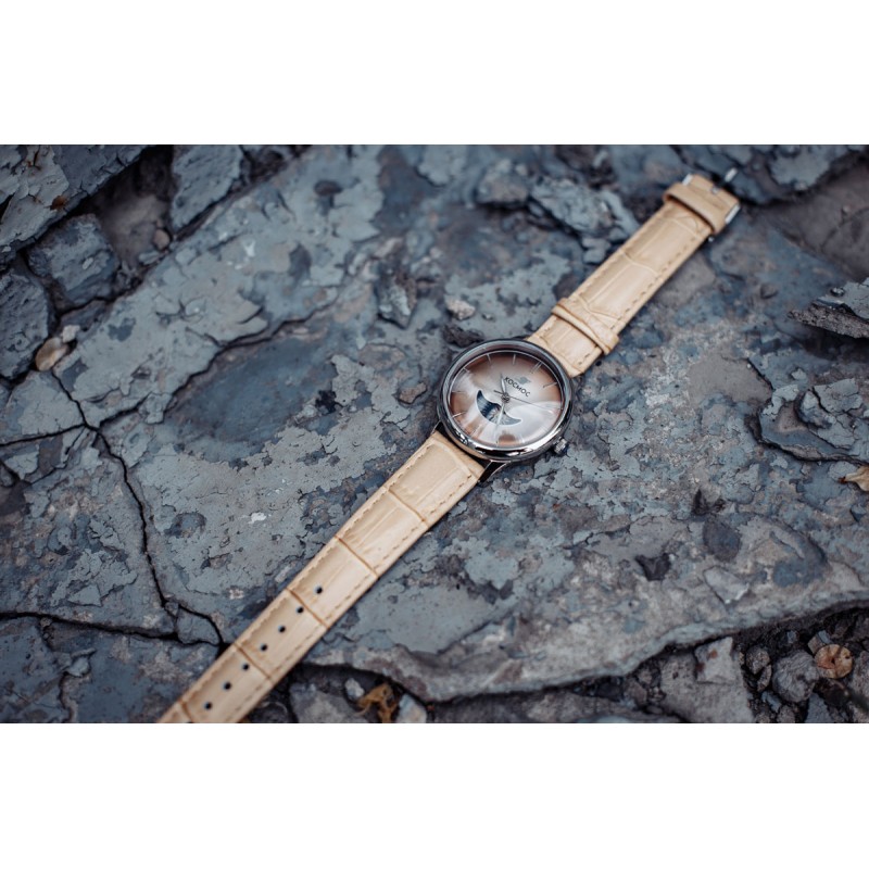 K 617.12.32 russian Lady's watch кварцевый wrist watches космос "солнце и луна"  K 617.12.32