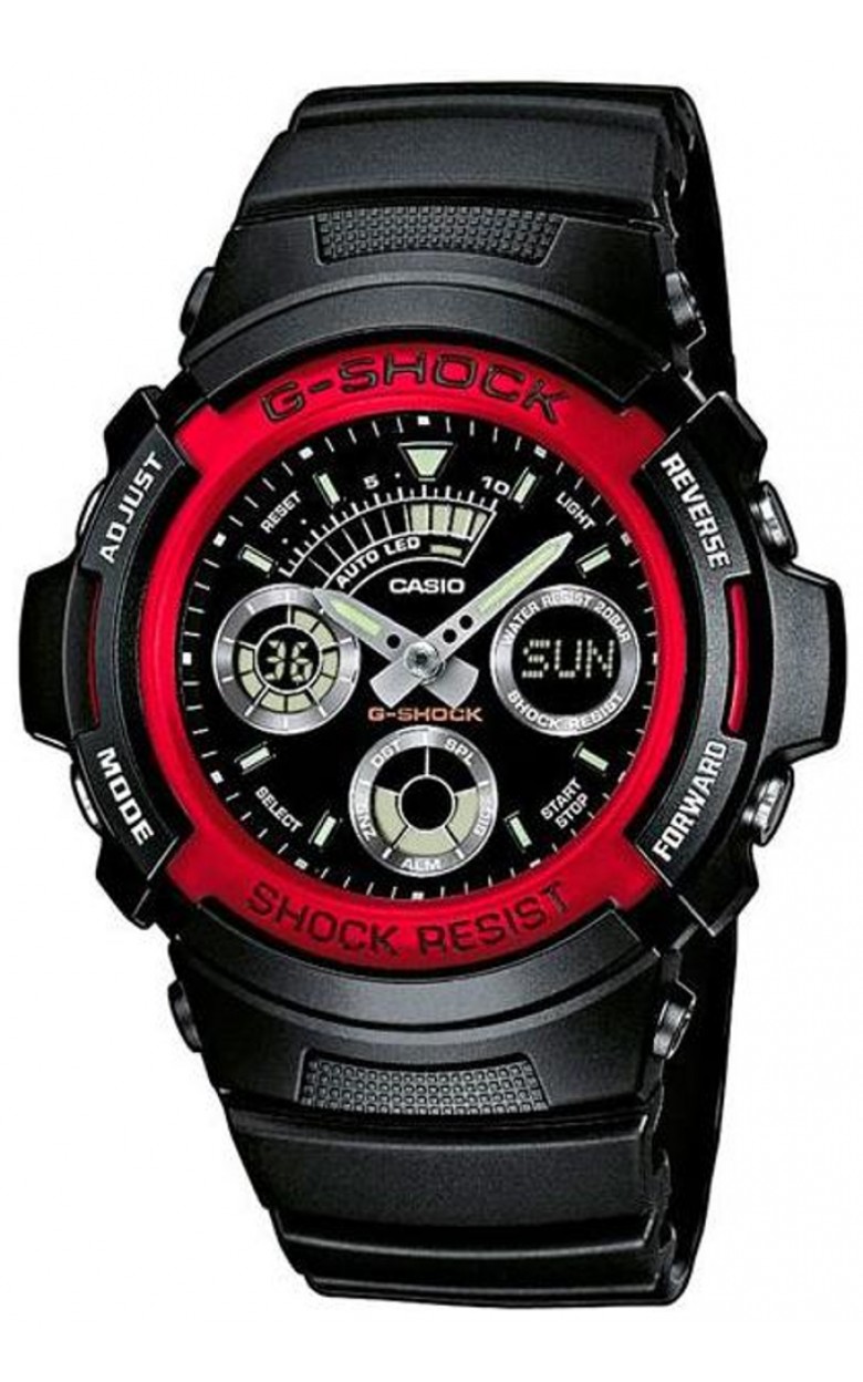 AW-591-4A  кварцевые наручные часы Casio "G-Shock"  AW-591-4A