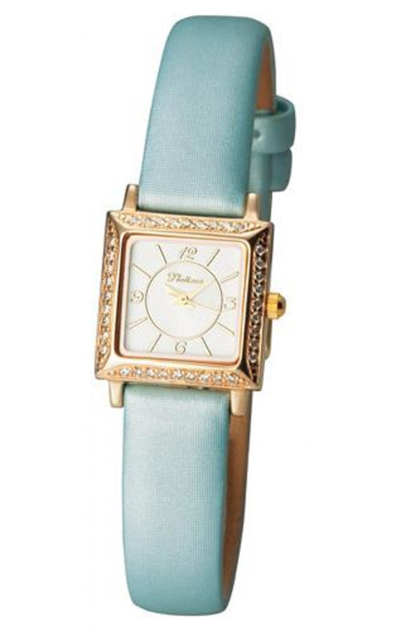 90251.307 russian gold кварцевый wrist watches Platinor "джулия" for women  90251.307