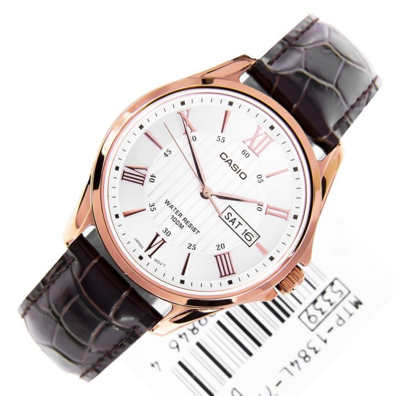 MTP-1384L-7A  кварцевые наручные часы Casio "Collection"  MTP-1384L-7A