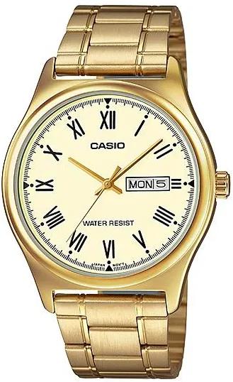 MTP-V006G-9B  кварцевые наручные часы Casio "Collection"  MTP-V006G-9B