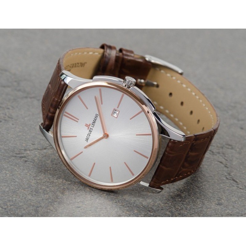 1-1936F  кварцевые наручные часы Jacques Lemans "Classic"  1-1936F