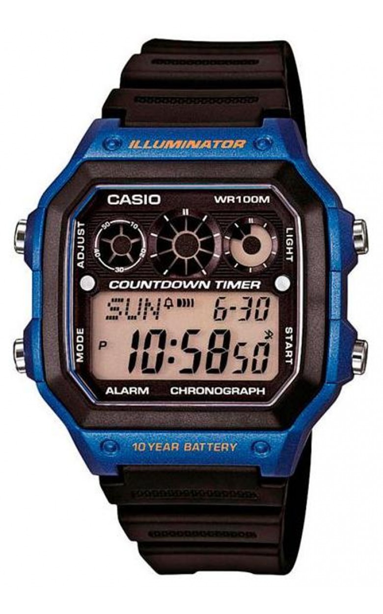 AE-1300WH-2A  кварцевые наручные часы Casio "Collection"  AE-1300WH-2A