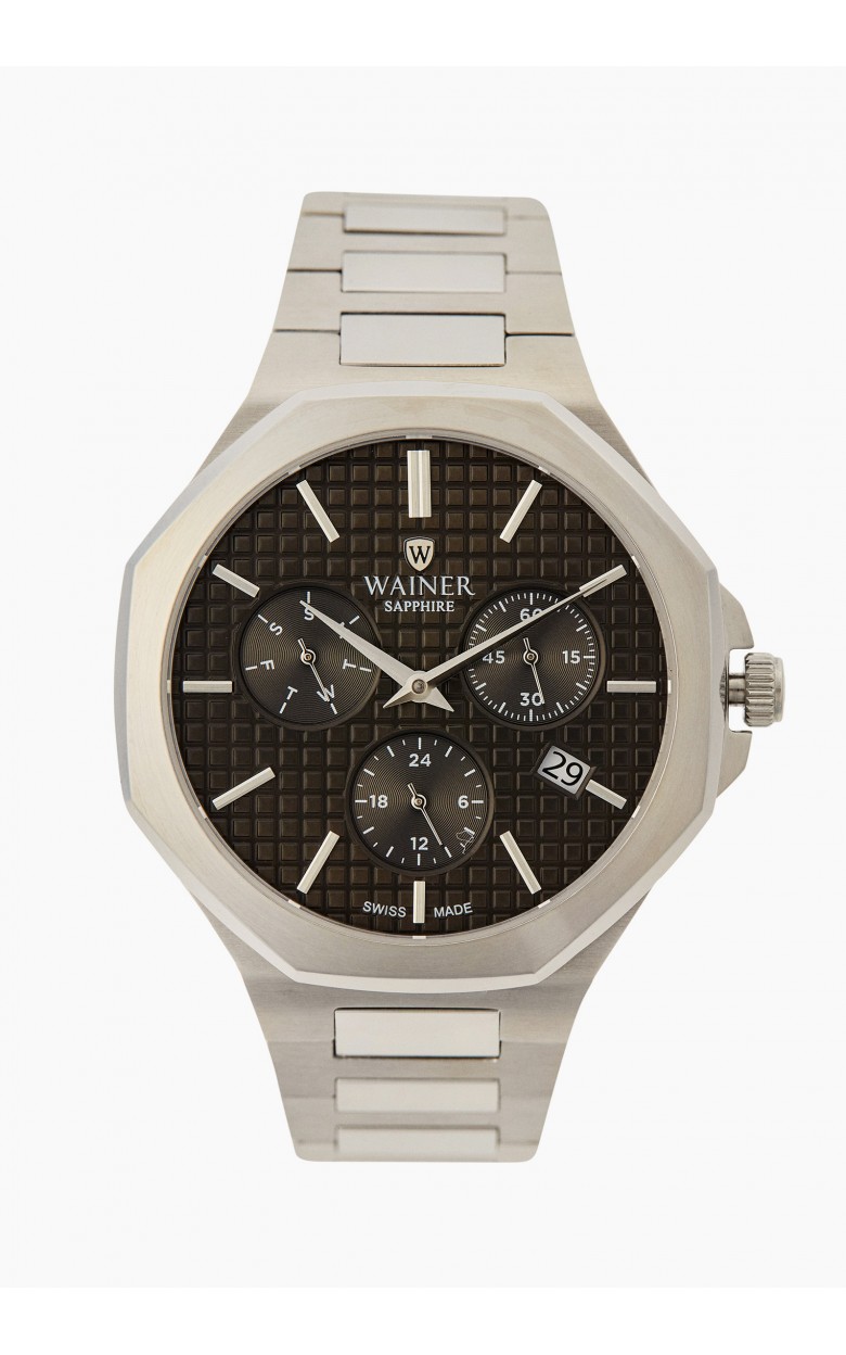 WA.19687-C  кварцевые наручные часы Wainer "Wall Street"  WA.19687-C