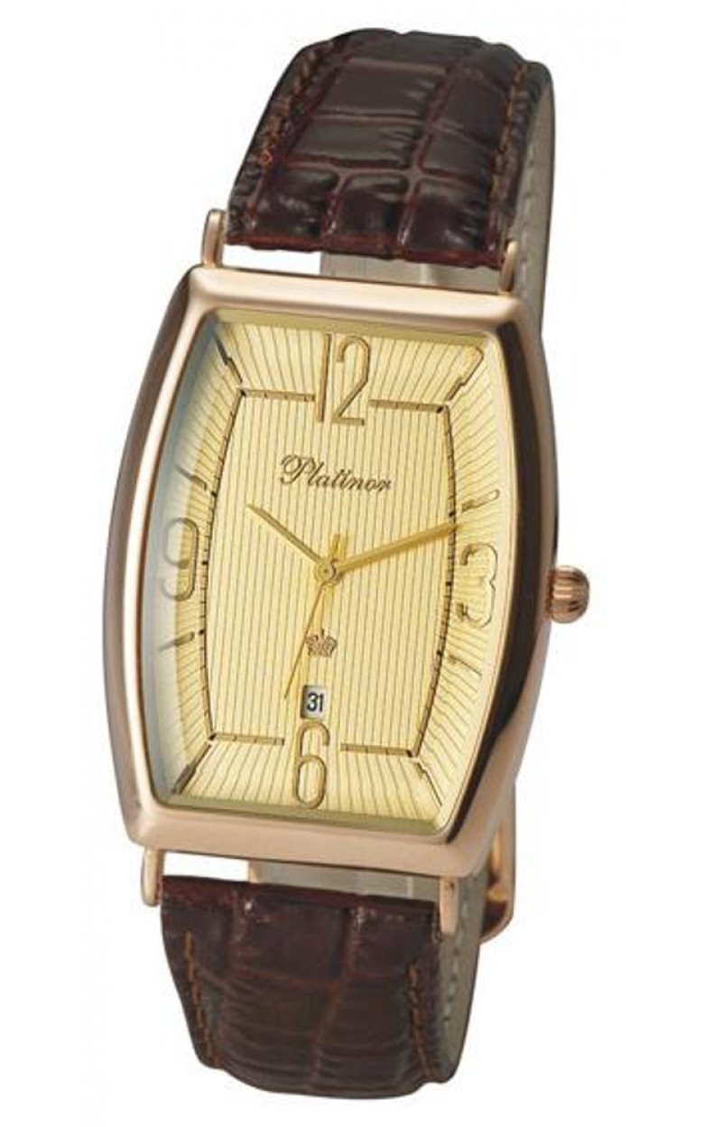 54050.410 russian gold Men's watch кварцевый wrist watches Platinor "балтика"  54050.410