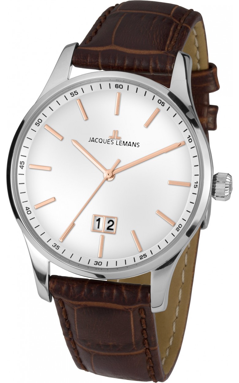 1-1862Q  кварцевые наручные часы Jacques Lemans "Classic"  1-1862Q