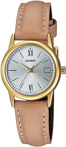 LTP-V002GL-7B3  кварцевые часы Casio "Collection"  LTP-V002GL-7B3