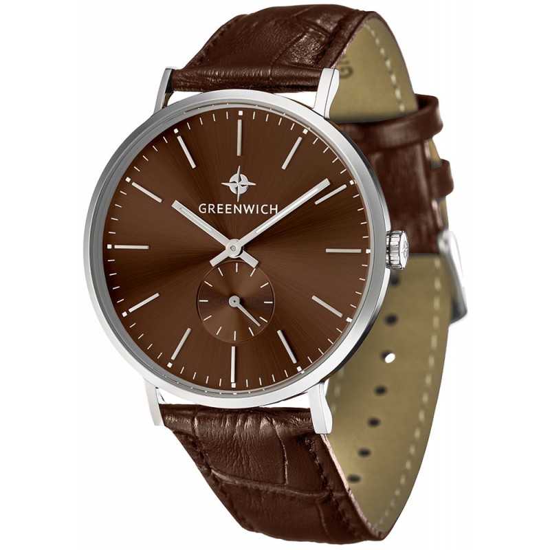 GW 012.12.32  Men's watch кварцевый wrist watches Greenwich "Anchor"  GW 012.12.32