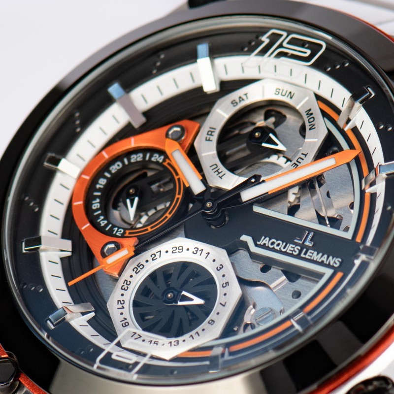 1-2150E  кварцевые наручные часы Jacques Lemans "Sport"  1-2150E