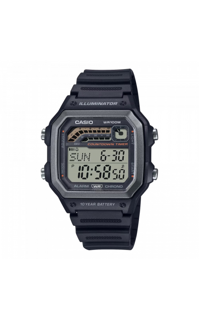 WS-1600H-1A  кварцевые наручные часы Casio "Collection"  WS-1600H-1A