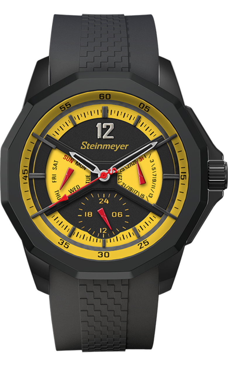 S 126.73.36  кварцевые наручные часы Steinmeyer "Ring racing"  S 126.73.36