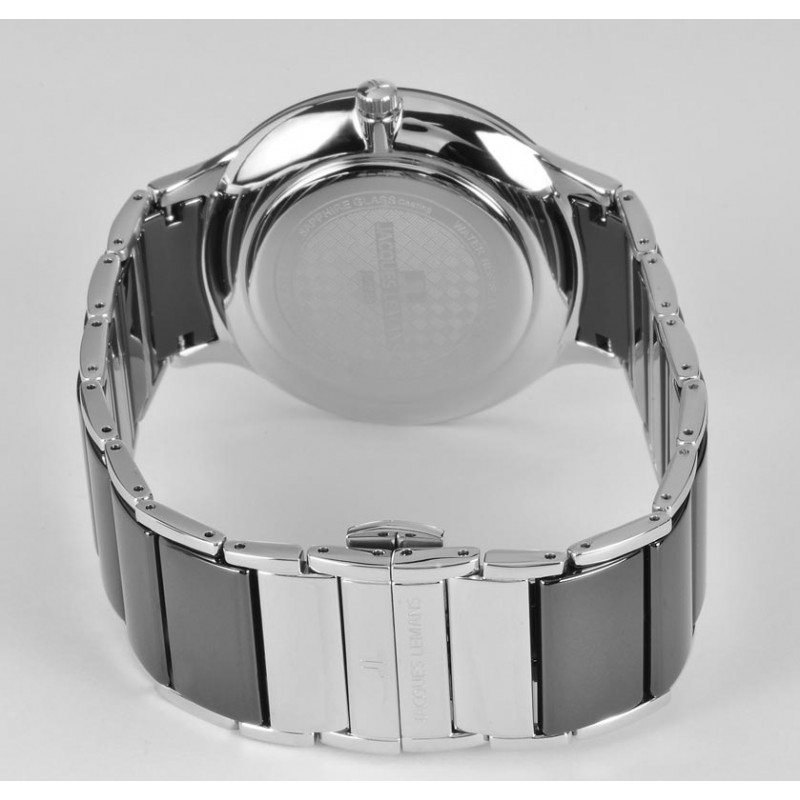 1-1855A  кварцевые часы Jacques Lemans "High Tech Ceramic"  1-1855A