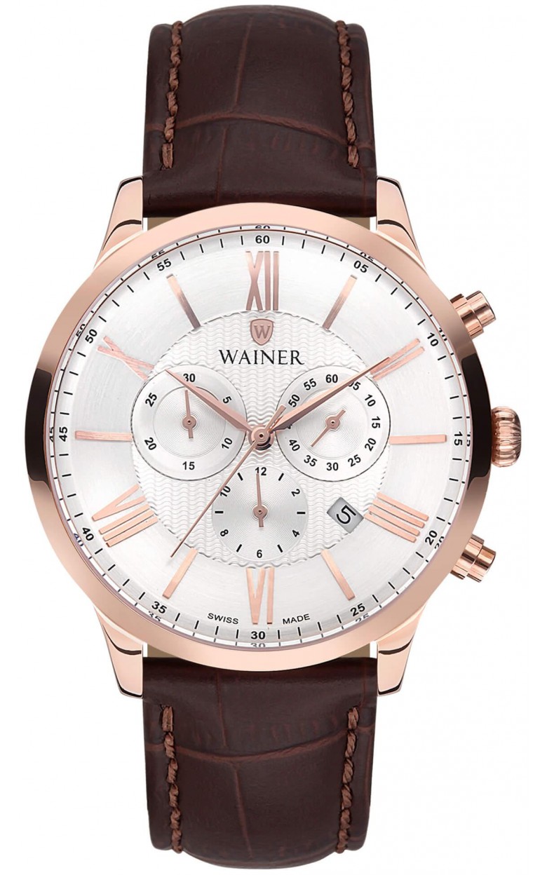 WA.19640-B swiss Men's watch кварцевый wrist watches Wainer  WA.19640-B