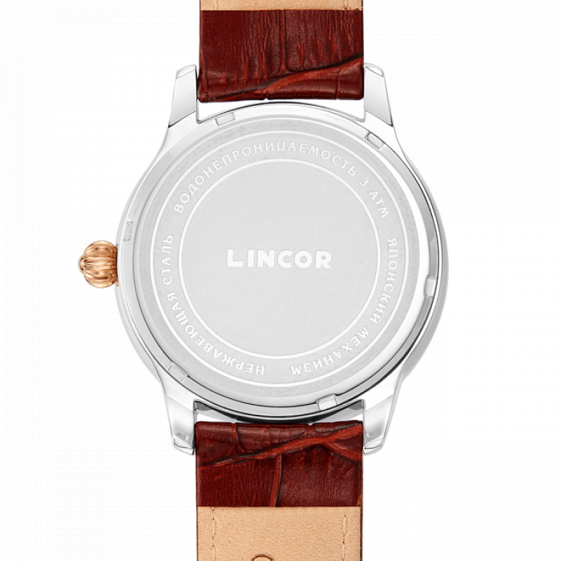 1005S5L6  кварцевые наручные часы Lincor  1005S5L6