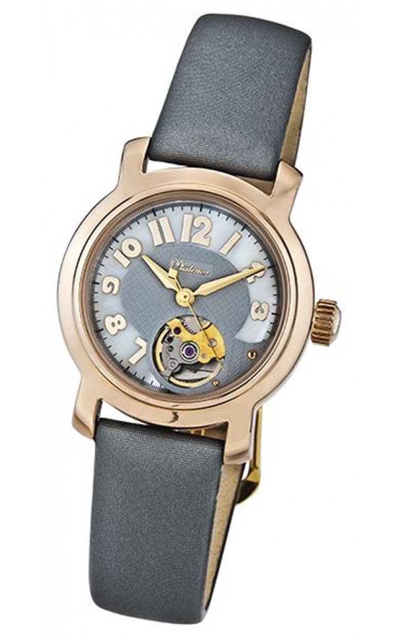 97950.814 russian gold Lady's watch кварцевый wrist watches Platinor "оливия"  97950.814