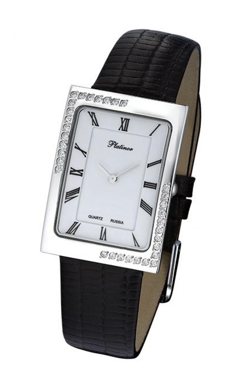 46006A.115 Мужские серебряные часы Platinor «Атлантида» 46006A.115