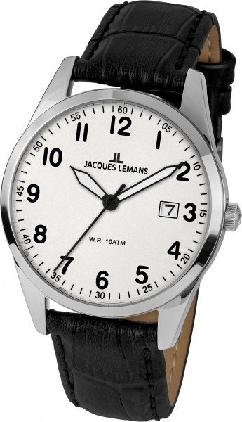1-2002B  кварцевые наручные часы Jacques Lemans "Classic"  1-2002B