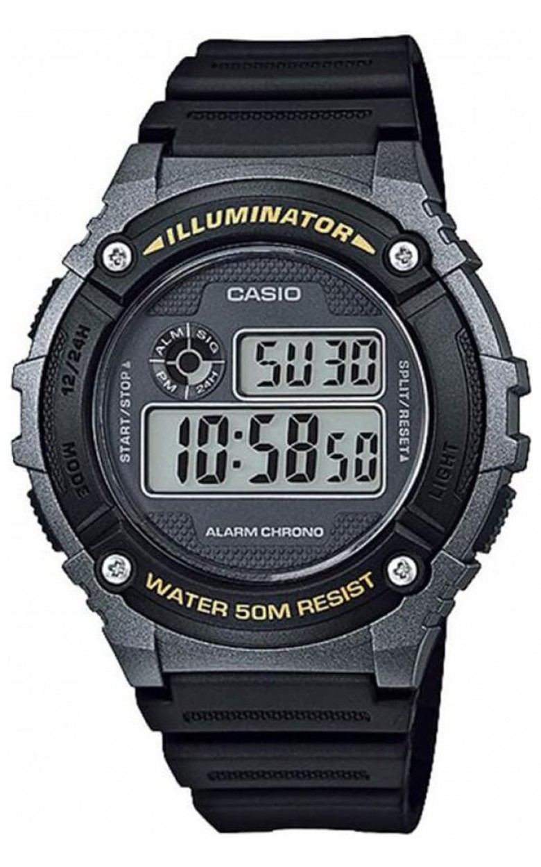 W-216H-1B  кварцевые наручные часы Casio "Collection"  W-216H-1B