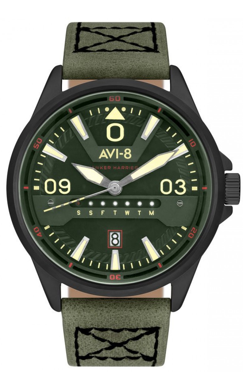 AV-4063-04  кварцевые наручные часы AVI-8 "Hawker Harrier II"  AV-4063-04