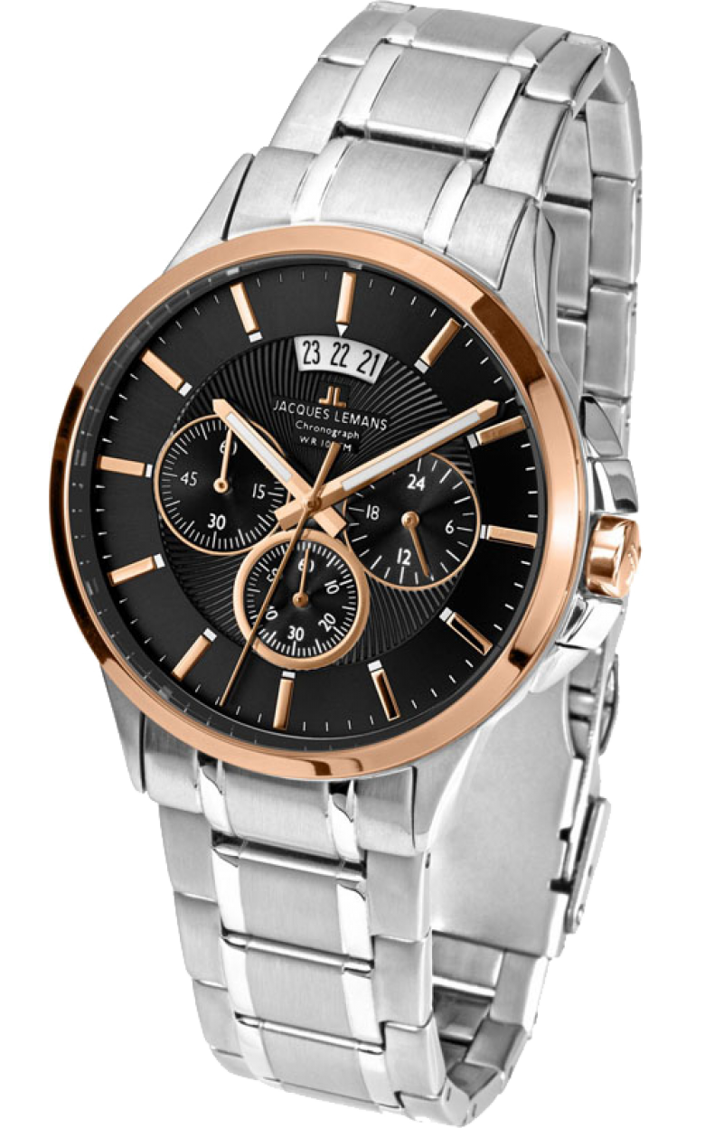 1-1542J  кварцевые наручные часы Jacques Lemans "Classic"  1-1542J