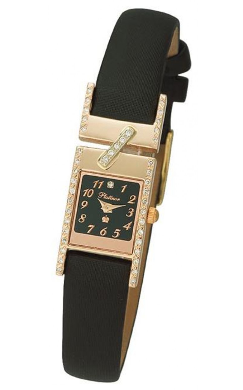 98851-4.505 russian gold Lady's watch кварцевый wrist watches Platinor "моNika"  98851-4.505