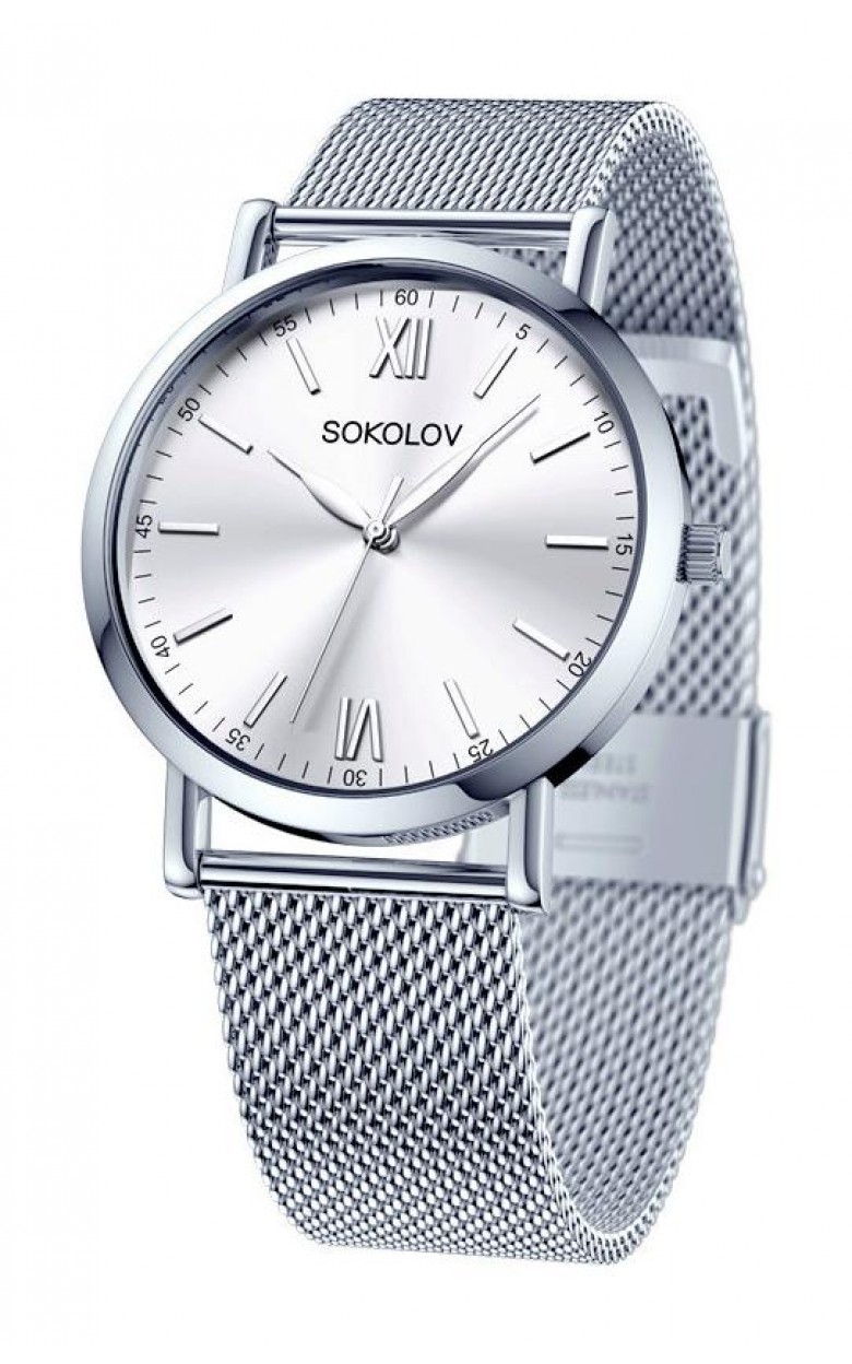 309.71.00.000.01.01.2  кварцевые наручные часы Sokolov "I want"  309.71.00.000.01.01.2