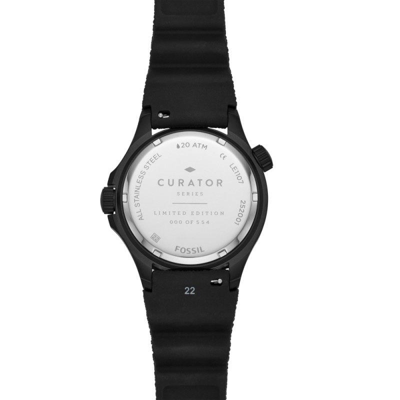 LE1107  кварцевые наручные часы Fossil "FB - GMT"  LE1107