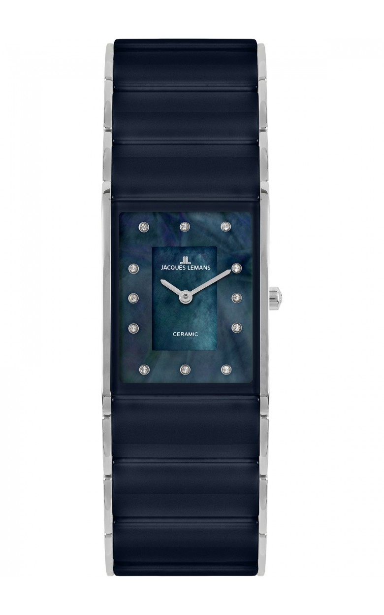 1-1940H  кварцевые наручные часы Jacques Lemans "High Tech Ceramic"  1-1940H