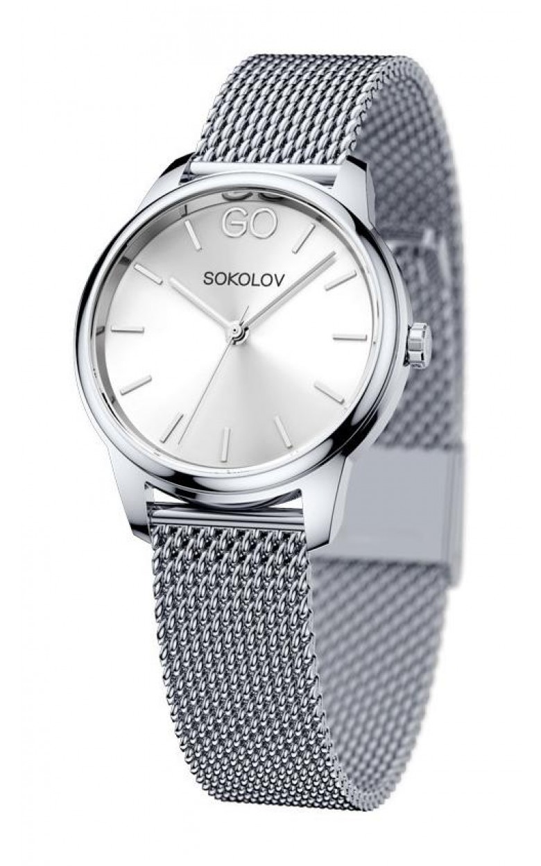 327.71.00.000.01.01.2  кварцевые наручные часы Sokolov "I want"  327.71.00.000.01.01.2