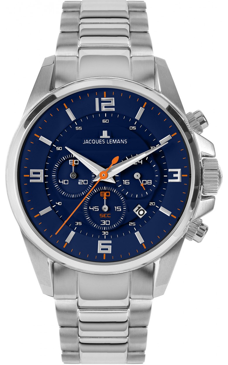 1-2118F  кварцевые наручные часы Jacques Lemans "Sport"  1-2118F