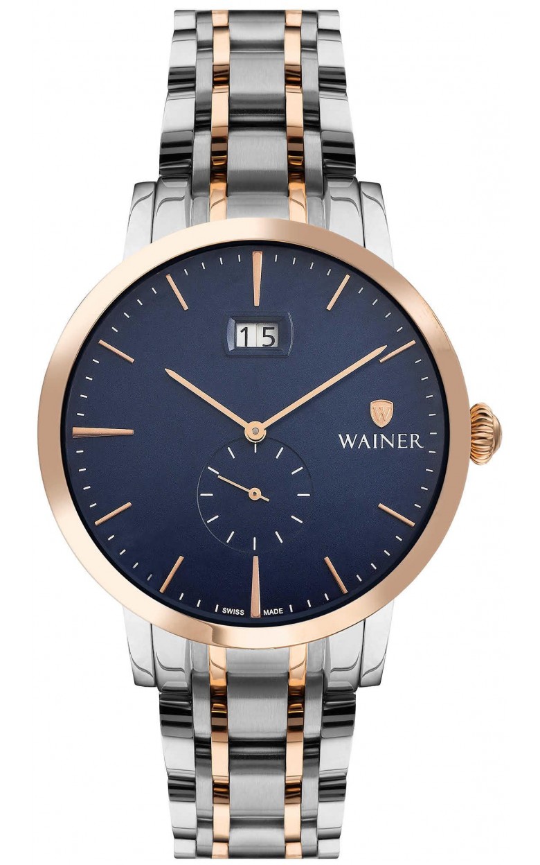 WA.01881-B  кварцевые наручные часы Wainer "Classic"  WA.01881-B