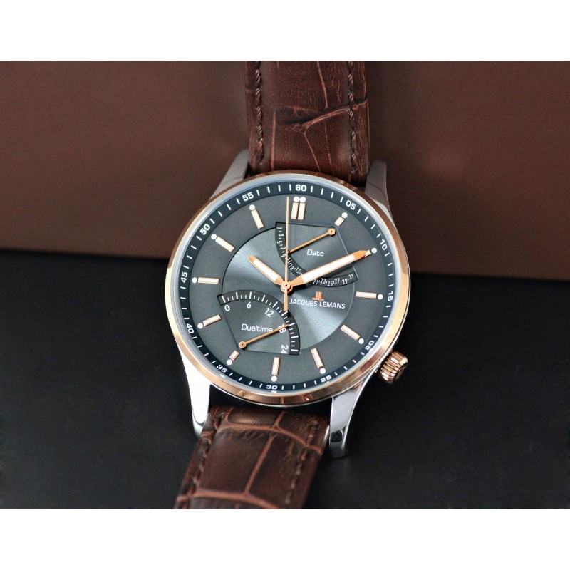 1-1902C  кварцевые наручные часы Jacques Lemans "Classic"  1-1902C
