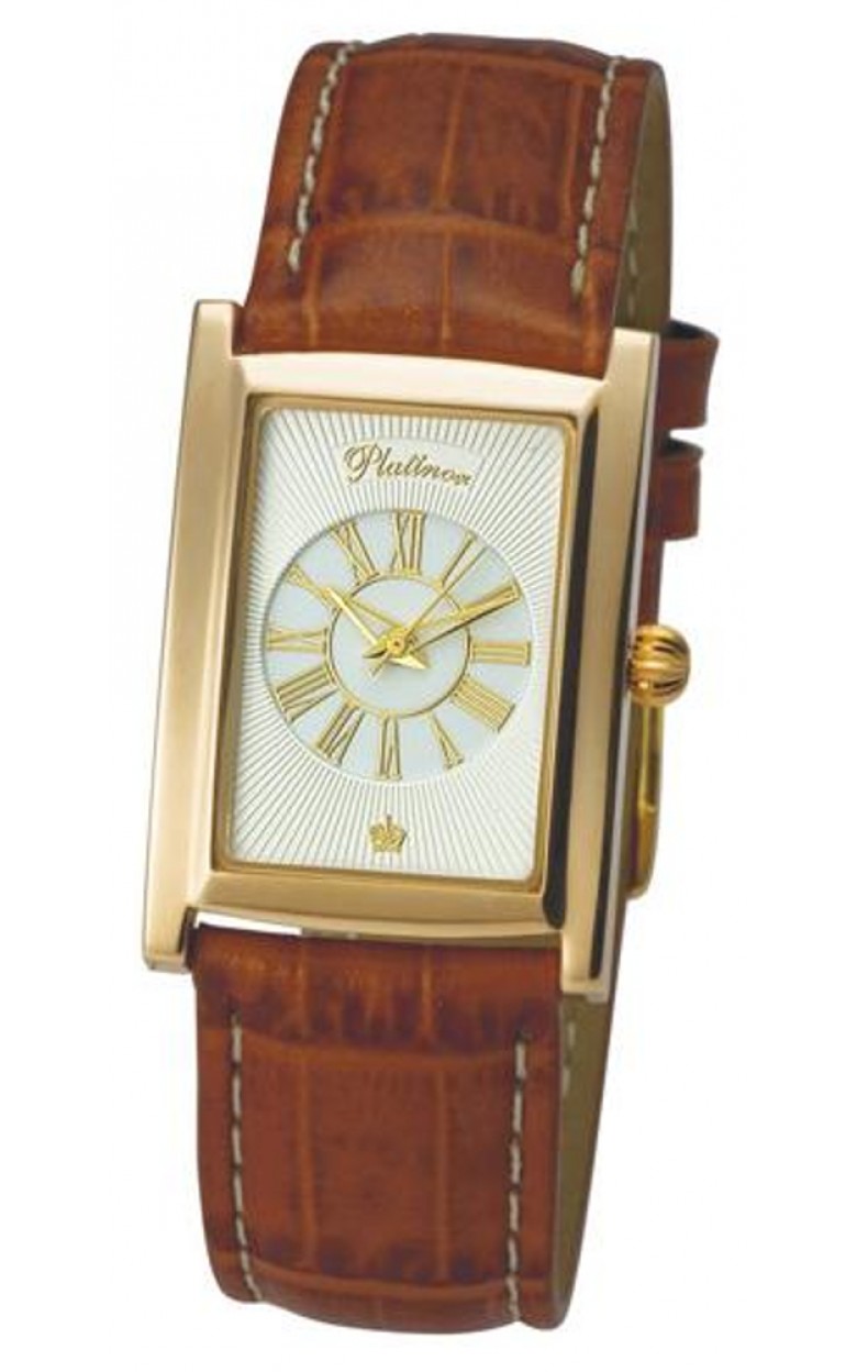 50250.223 russian gold кварцевый wrist watches Platinor "одиссей" for men  50250.223