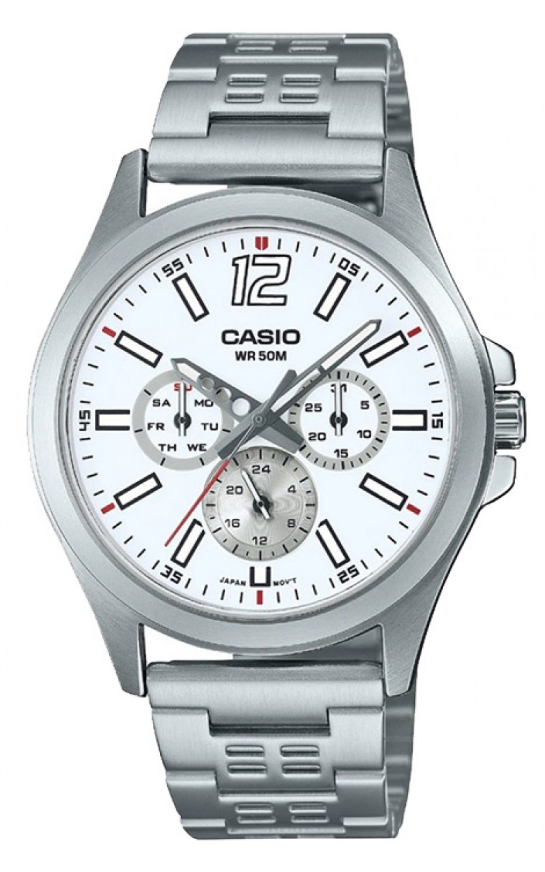 MTP-E350D-7B  кварцевые наручные часы Casio "Collection"  MTP-E350D-7B