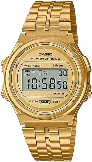A-171WEG-9A  кварцевые наручные часы Casio "Vintage"  A-171WEG-9A