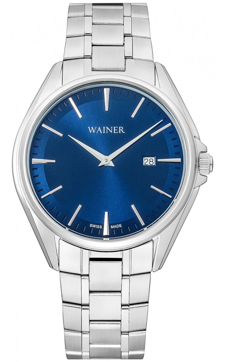 WA.11032-B swiss Men's watch кварцевый wrist watches Wainer "Classic"  WA.11032-B
