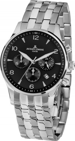 1-1654ZE  кварцевые часы Jacques Lemans "Classic"  1-1654ZE
