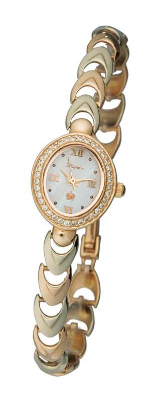 78181.316 russian gold Lady's watch кварцевый wrist watches Platinor "натали"  78181.316